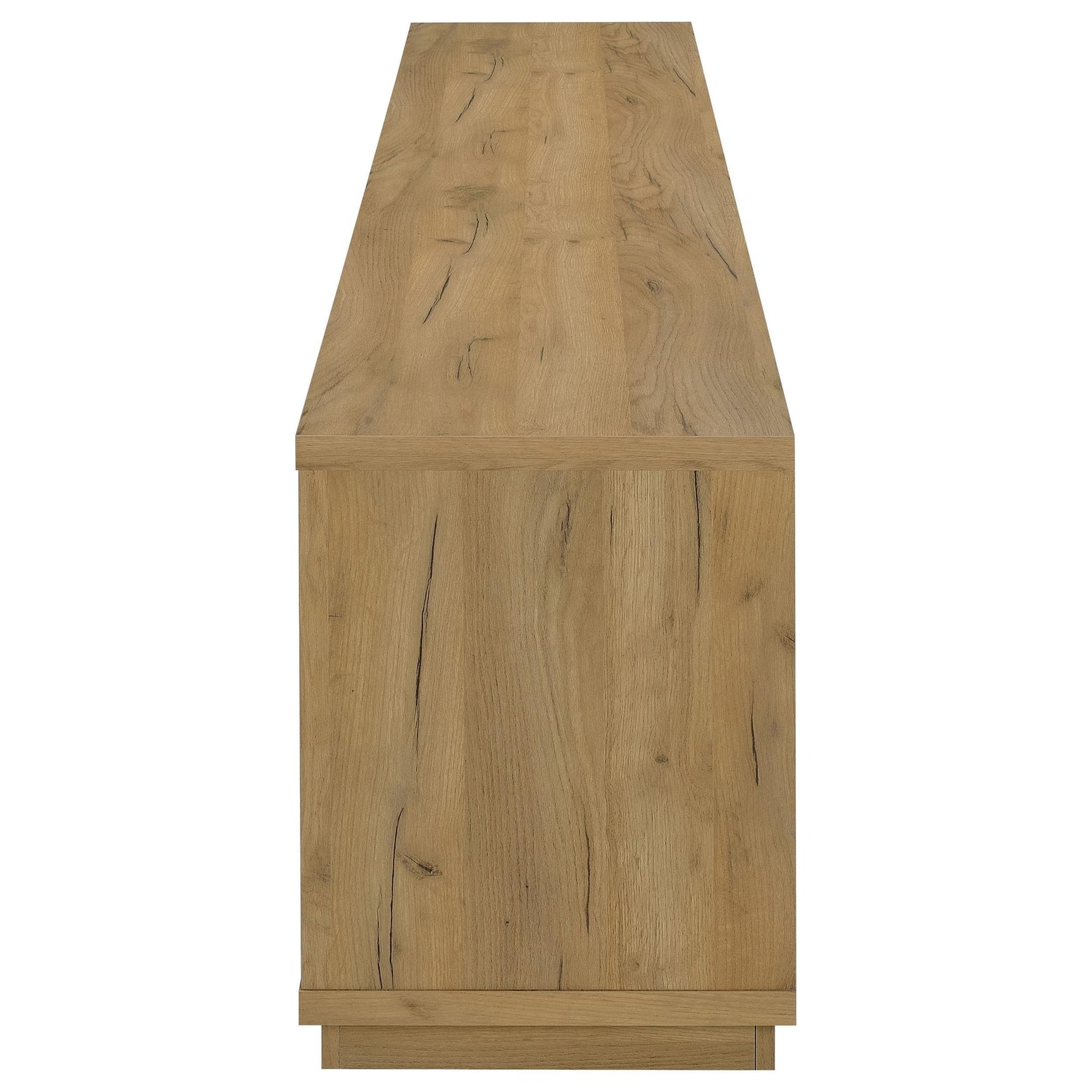 Medina 4-Door TV Stand for TVs up to 85 Inches Golden Oak view 6
