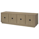 Medina 4-Door TV Stand for TVs up to 85 Inches Latte view 8