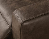 ModZ Chocolate 6-Piece Power Reclining Sectional with Audio Console view 2