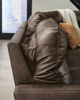 ModZ Chocolate 7-Piece Power Reclining Sectional with Audio Consoles view 3