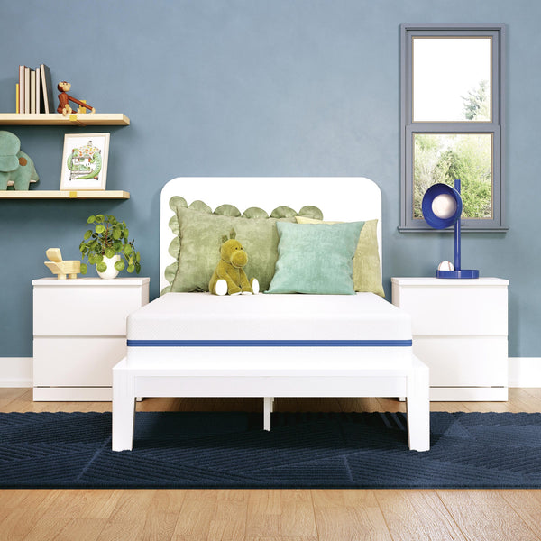 Nectar Foam Kids White Full Mattress from Decor Furniture