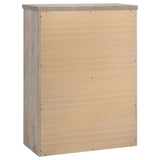 Nevado Farmhouse 5-Drawer Chest Grey and Weathered Taupe view 6