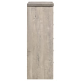 Nevado Farmhouse 5-Drawer Chest Grey and Weathered Taupe view 9