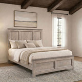 Nevado Farmhouse Queen Panel Bed Grey and Weathered Taupe view 2