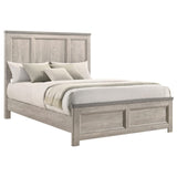 Nevado Farmhouse Queen Panel Bed Grey and Weathered Taupe view 3