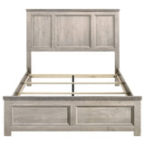 Nevado Farmhouse Queen Panel Bed Grey and Weathered Taupe view 4