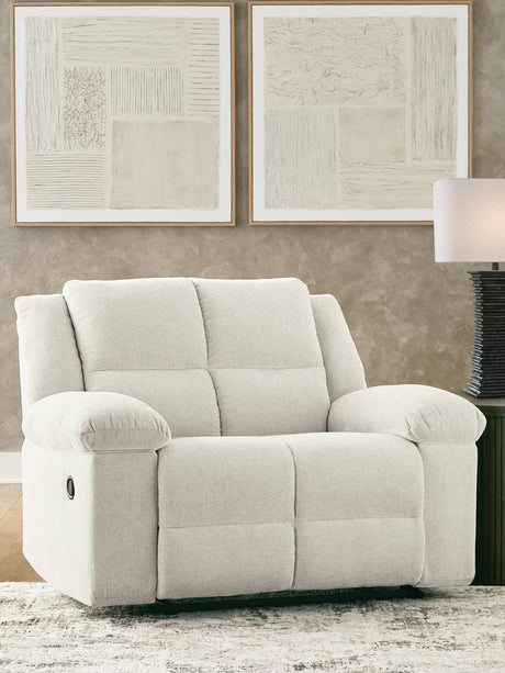 Orlen Winter Performance Fabric,Next-Gen Nuvella™,Chenille Oversized Recliner view 6