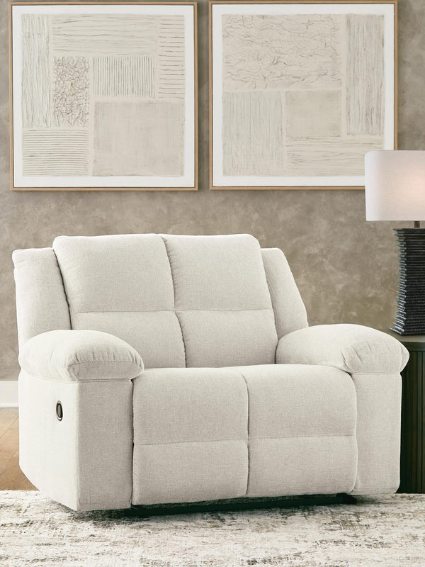 Orlen Winter Performance Fabric,Next-Gen Nuvella™,Chenille Oversized Recliner view 6