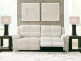 Orlen Winter Performance Fabric,Next-Gen Nuvella™,Chenille Reclining Sofa view 6