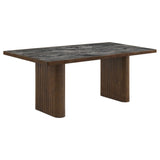 Parry 80-inch Smart Top Paladina Dining Table Dark Walnut from Decor Furniture