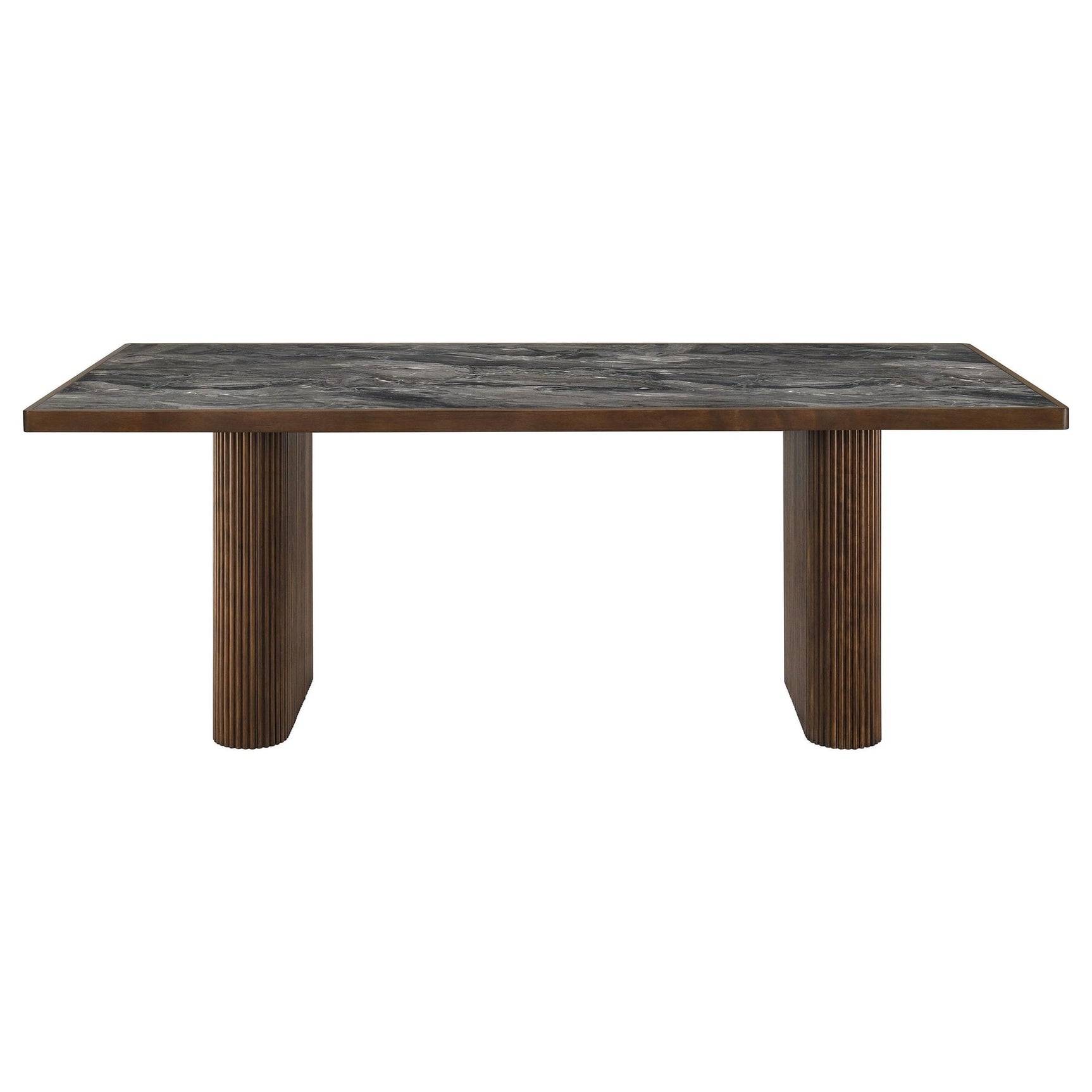 Parry 80-inch Smart Top Paladina Dining Table Dark Walnut view 3