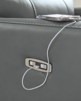 Pennacle Pier Tideon Leather Power Recliner view 3