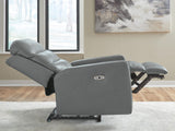 Pennacle Pier Tideon Leather Power Recliner view 4