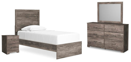 Ralinksi Gray Panel Bedroom Set view 2