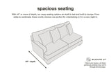 Rawcliffe Parchment Chenille 5-Piece Sectional view 2