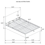 Reeves Upholstered Full Lift-Top Storage Platform Bed Tan view 9