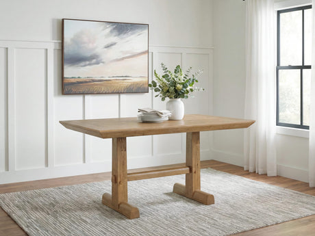 Ridgester Light Brown Counter Height Dining Table from Decor Furniture