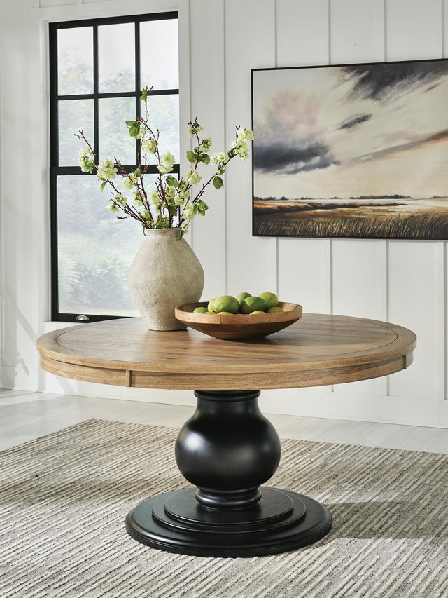 Ridgester Light Brown Dining Table from Decor Furniture