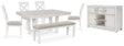Robbinsdale Antique White Dining Set 2 view 2