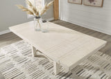 Robbinsdale Antique White Dining Set 2 detail view