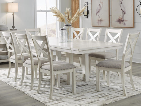Robbinsdale Antique White Dining Set from Decor Furniture