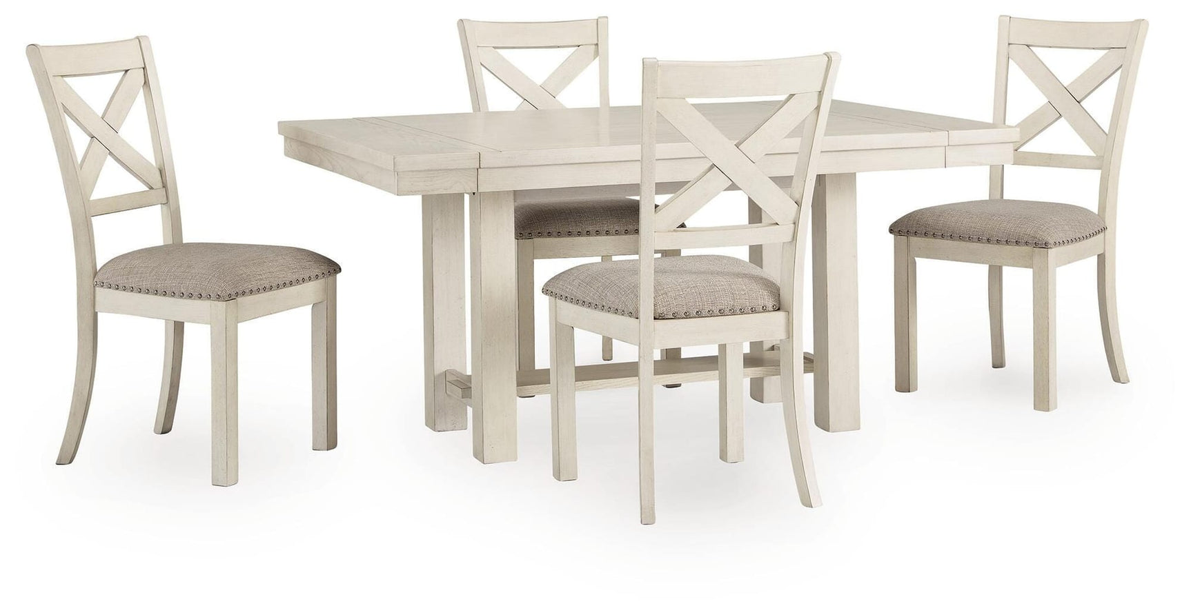 Robbinsdale Antique White Dining Set view 5