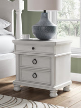 Rowlenstown Antique White Poster Bedroom Set view 25