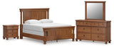 Rowlenstown Brown Poster Bedroom Set from Decor Furniture
