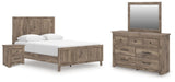Rusticott Brown Panel Bedroom Set from Decor Furniture