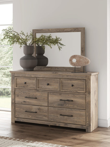 Rusticott Brown Panel Bedroom Set view 16