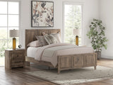 Rusticott Brown Panel Bedroom Set Queen 3: Bed, Dresser, Mirror from Decor Furniture