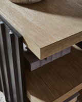 Rylandyn Black/Light Brown End Table detail view