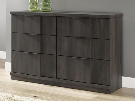 Shaehartin Dark Brown Dresser from Decor Furniture