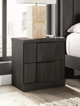 Shaehartin Dark Brown Nightstand from Decor Furniture