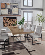 Tomtyn Light Brown Dining Set room view