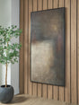 Wernmen Brown/Rust/Cream Wall Art from Decor Furniture