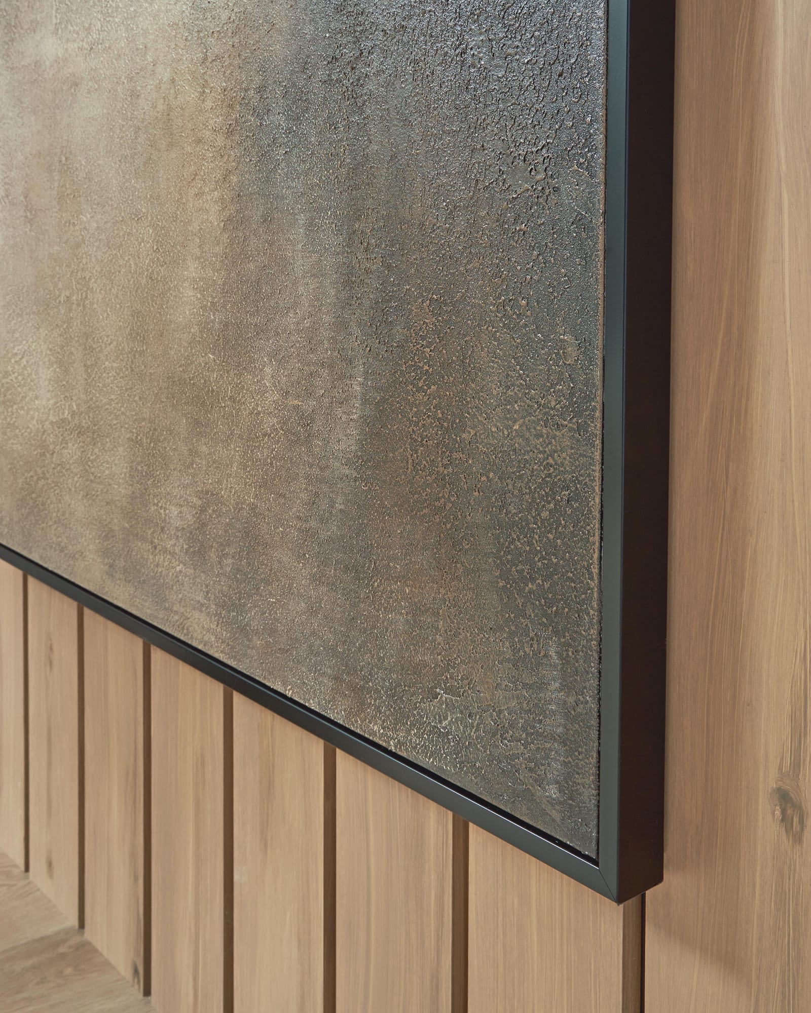 Wernmen Brown/Rust/Cream Wall Art detail view