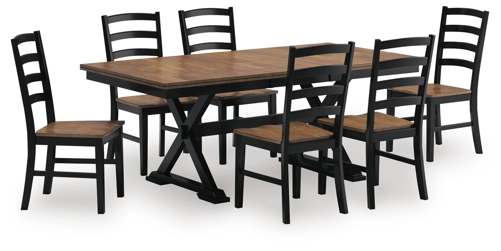 Wildenauer Brown/Black Dining Set view 6