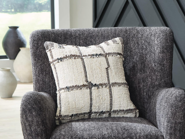 Wimings Brown/Black/Cream Pillow (Set of 4) from Decor Furniture