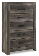Wynnlow Gray Panel Bedroom Set view 6