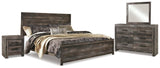Wynnlow Gray Panel Bedroom Set view 11