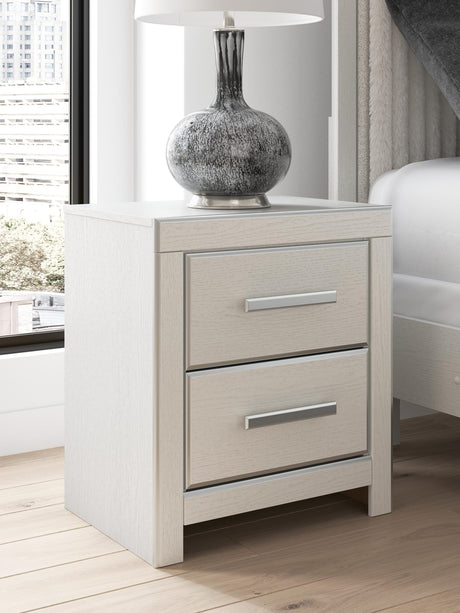 Zuraleus White Upholstered Panel Platform Platform Upholstered Bedroom Set 2 view 27