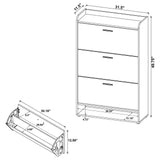 Denia cabinet placed next to wall with baseboard