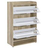 Top surface of Denia cabinet with decorative items