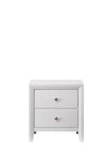 Denker Evan White Full Bed corner overview