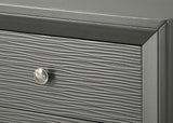 Denker Gunmetal Full Bed showcasing design and finish
