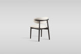 Dimi 5-Piece Dining Set with Smoke Glass Table and Black Iron Infinity Base view 5