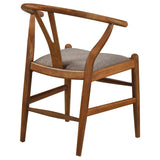 Detail of Asian hardwood frame and tapered legs