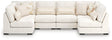 Donelson Creek Vanilla Performance Fabric,Next-Gen Nuvella™,Chenille 6-Piece Sectional - image 1