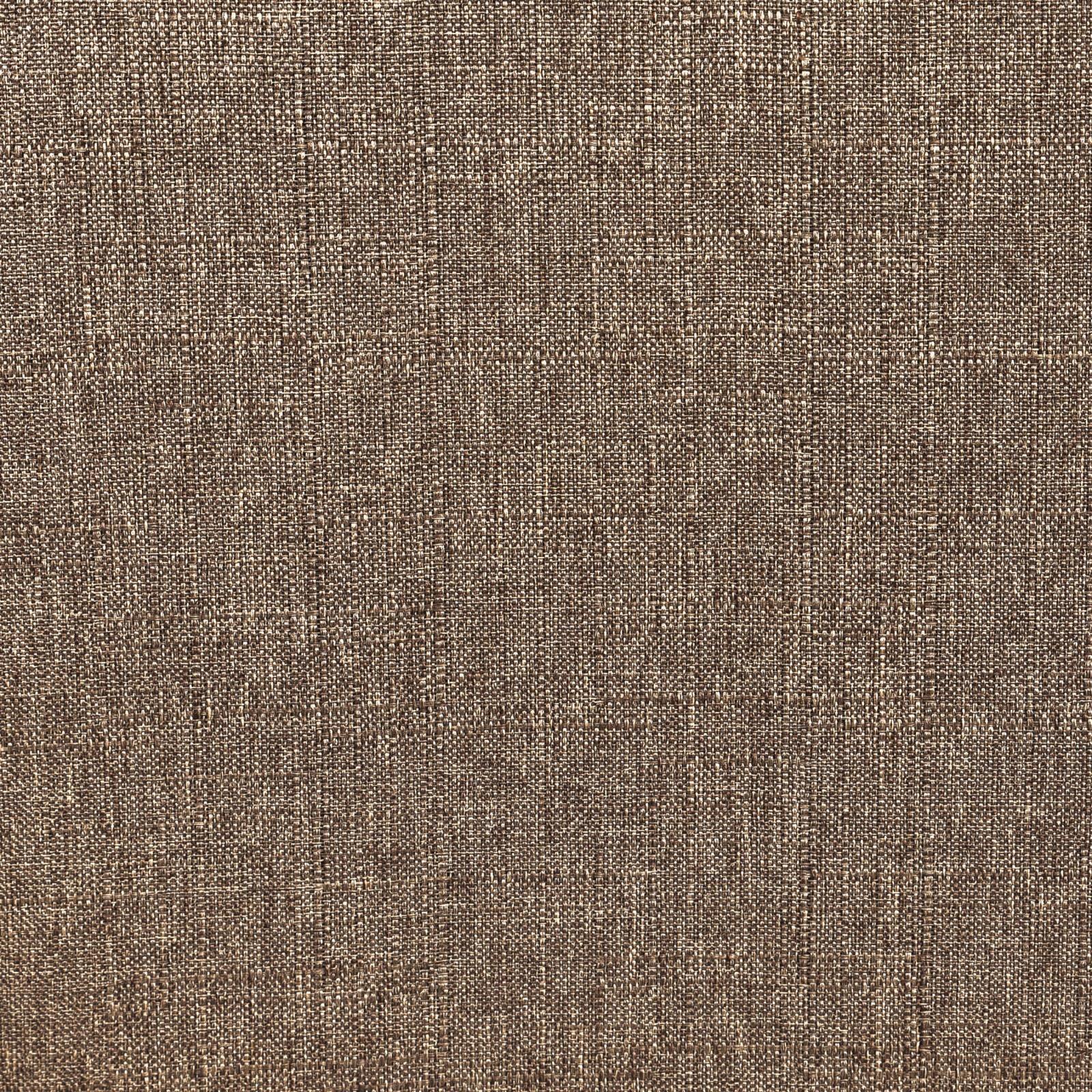 Upholstered seat cushion texture on Dortch walnut chair